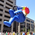2017 500 Festival Parade - Balloons - Rainbow driver