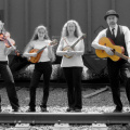 Homegrown-String-Band-BW_Color-Train