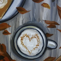 Pumpkin Spice Love! Coffee and Canvas