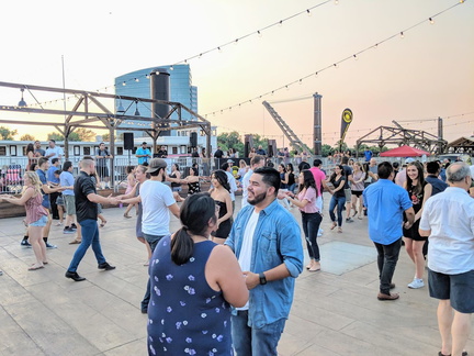 Dance On The Edge in Old Sacramento