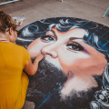 Chalkfest at the Island in Pigeon Forge