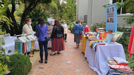 OCTOBER POP UP IN THE GARDEN