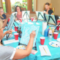 Spooky Sip and paint art class at Top Rung Brewing Lacey