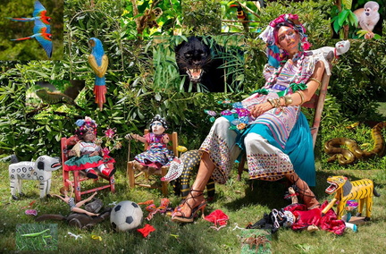 Martine Gutierrez Indigenous Woman - Philbrook Museum of Art