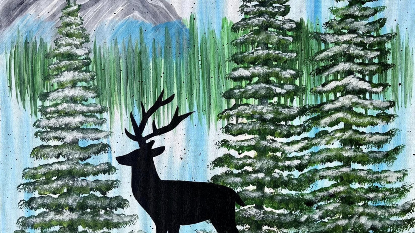 Winter Deer Paint Party - Barstools and Brushstrokes.jpg