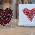 Intro to Fused Glass Hearts - Glass Designs by Lori King