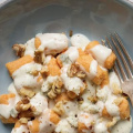 Creating-Sweet-Potato-Gnocchi-with-a-Gorgonzola-Pancetta-Alfredo-Sauce-Vince s-Gourmet-Imports