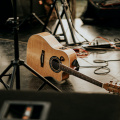 free-photo-of-guitar-on-stage