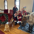 Reindeer and Santa Grams in Loudoun County