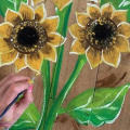 Sunflower La Plata, The Greene Turtle with Artist Katie Detrich.v2