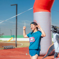 free-photo-of-happy-woman-on-finish-line