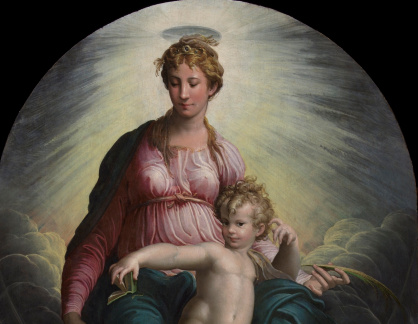 Parmigianino The Vision of Saint Jerome