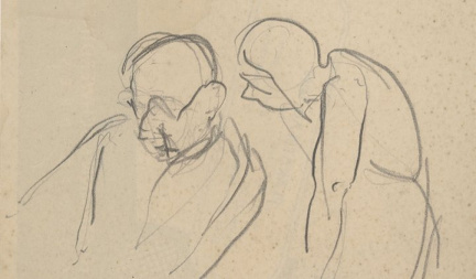 New beginnings at the Academy of Fine Arts – Josef Hegenbarth and his master student Traute Gruner.v1