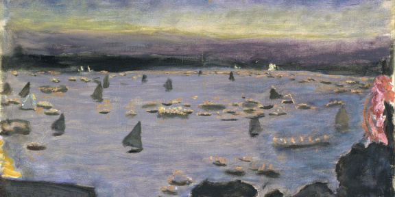 Pierre Bonnard_Lampionkorso auf der Ausßenalster