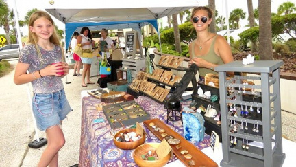 Vilano Beach Artisan Market Walk.v1