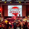 Cadillac Hearse with the Grabbers, and friends