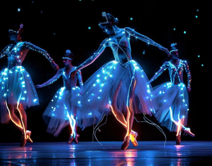 Sleeping Beauty Dance &amp; Light Show
