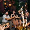 After Dark in the Patio