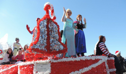 A Very Broadway Christmas Parade