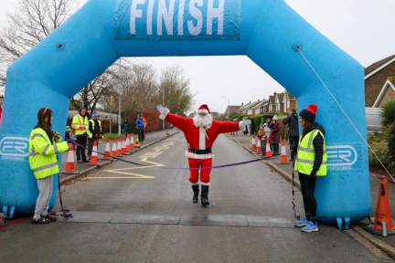 Keyworth Scouts Turkey Trot half marathon