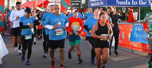 Santa to the Sea Half Marathon