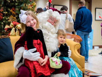 Pancakes with Santa