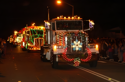 Haleiwa Christmas Parade enhanced