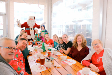 Brunch with Santa in Cape May