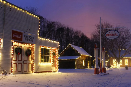 Vintage Village of Lights