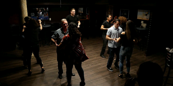 Salsa &amp; Cumbia Dress Red Christmas Party at Lienzo Charro