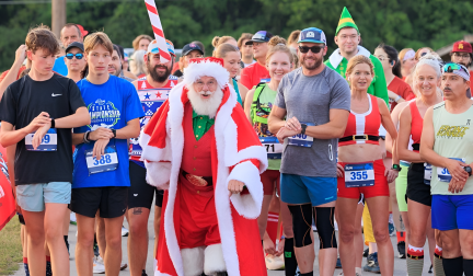Run Santa Run Half Marathon, 10K, and 5K enhanced