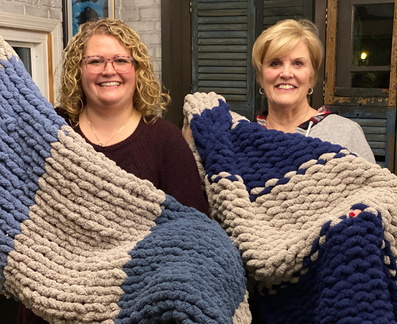 Chunky Blanket Making with Friends