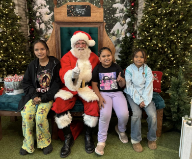 Santa in the Santa Village