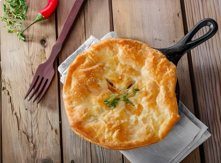 Cocusocial Online Class Chicken Pot Pie from Scratch