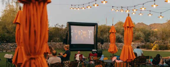 arizona-outdoor-movie-party