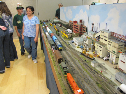 Annual Trains at the Holidays Display