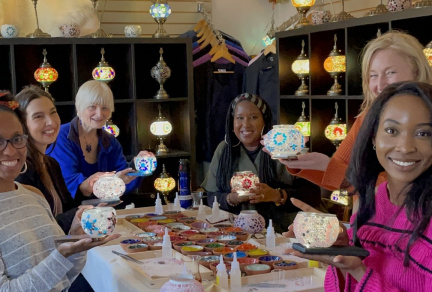 Mosaic Lamp Making Workshop