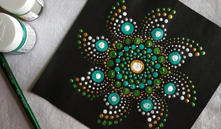 Dot Mandala Art.v1