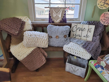 Beginner Crochet Farmhouse chunky blanket class