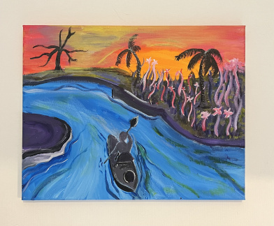 Paint Night- Sunset Kayak