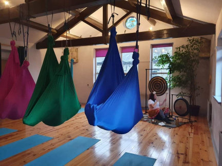 Aerial Hammock Sound Bath