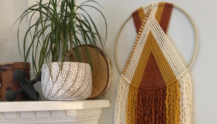 Macrame Style Wall Hanging