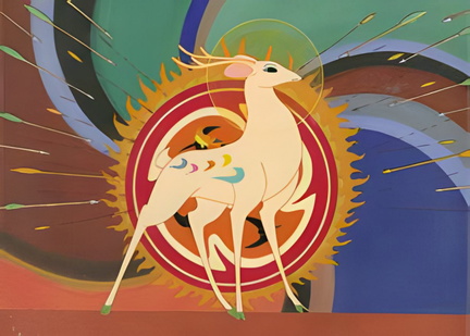 The Legend of the Nine Colored Deer