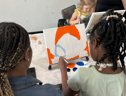 Family Time Painting