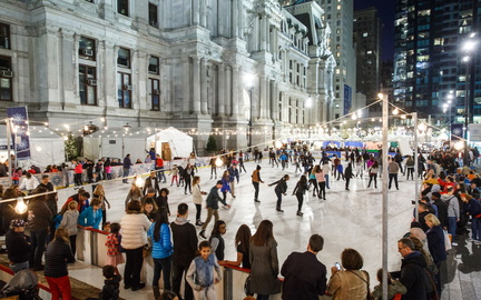 Winter at Dilworth Park