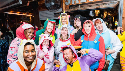 Onesie Bar Crawl