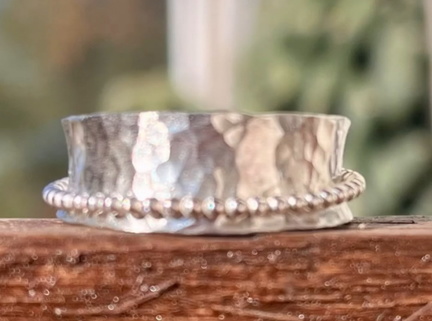 Silversmithing Spinner Ring