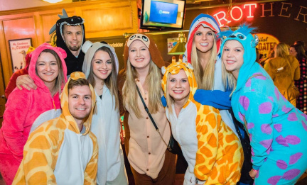 Onesie Bar Crawl