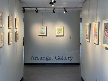 Color Fields and Floral Musings | Arcangel Gallery Exhibit