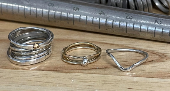 Hammered Rings